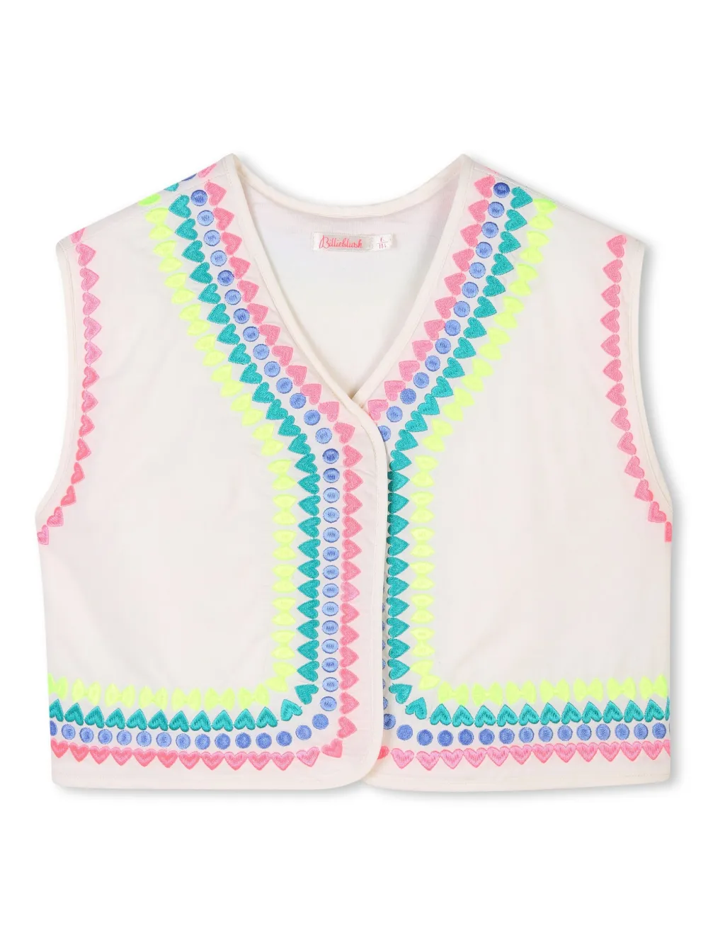 Жилет с вышивкой Billieblush, нейтральный
Жилет с вышивкой Billieblush, нейтральный