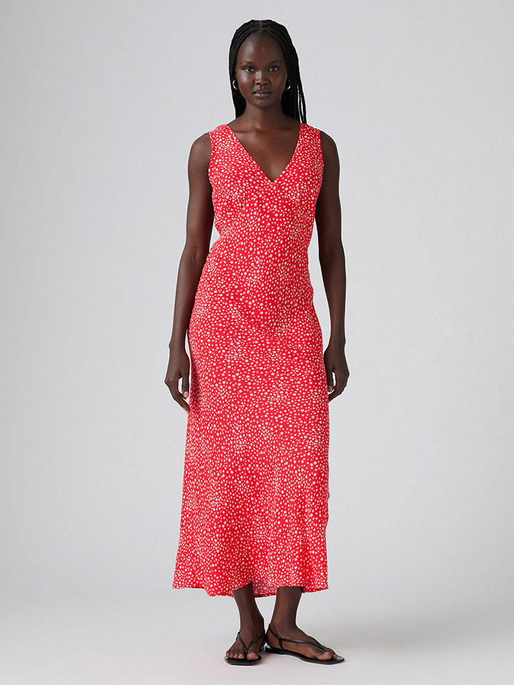 Длинное платье Levi's, красно-белый
Длинное платье Levi's, красно-белый