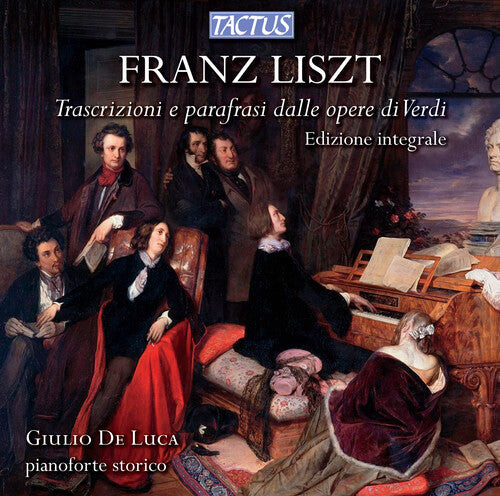 CD диск Liszt / De Luca, Giulio: Transcriptions & Paraphrases from Verdi Operas
CD диск Liszt / De Luca, Giulio: Transcriptions & Paraphrases from Verdi Operas