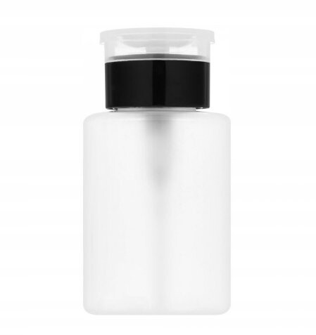 Диспенсер с помпой для жидкостей, черная бутылка 150 мл, inna
Диспенсер с помпой для жидкостей, черная бутылка 150 мл, inna