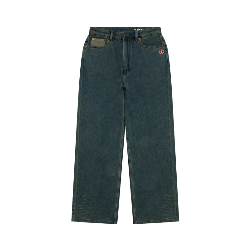 Джинсы *A Bathing APE с вышитым карманом Aape, синий
Джинсы *A Bathing APE с вышитым карманом Aape, синий