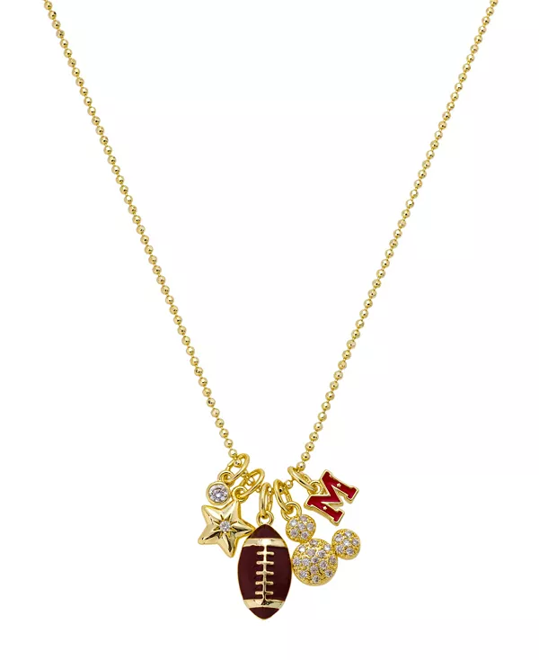 Ожерелье с подвеской в виде футбольного мяча Микки Мауса из кубического циркония Disney, gold
Ожерелье с подвеской в виде футбольного мяча Микки Мауса из кубического циркония Disney, gold