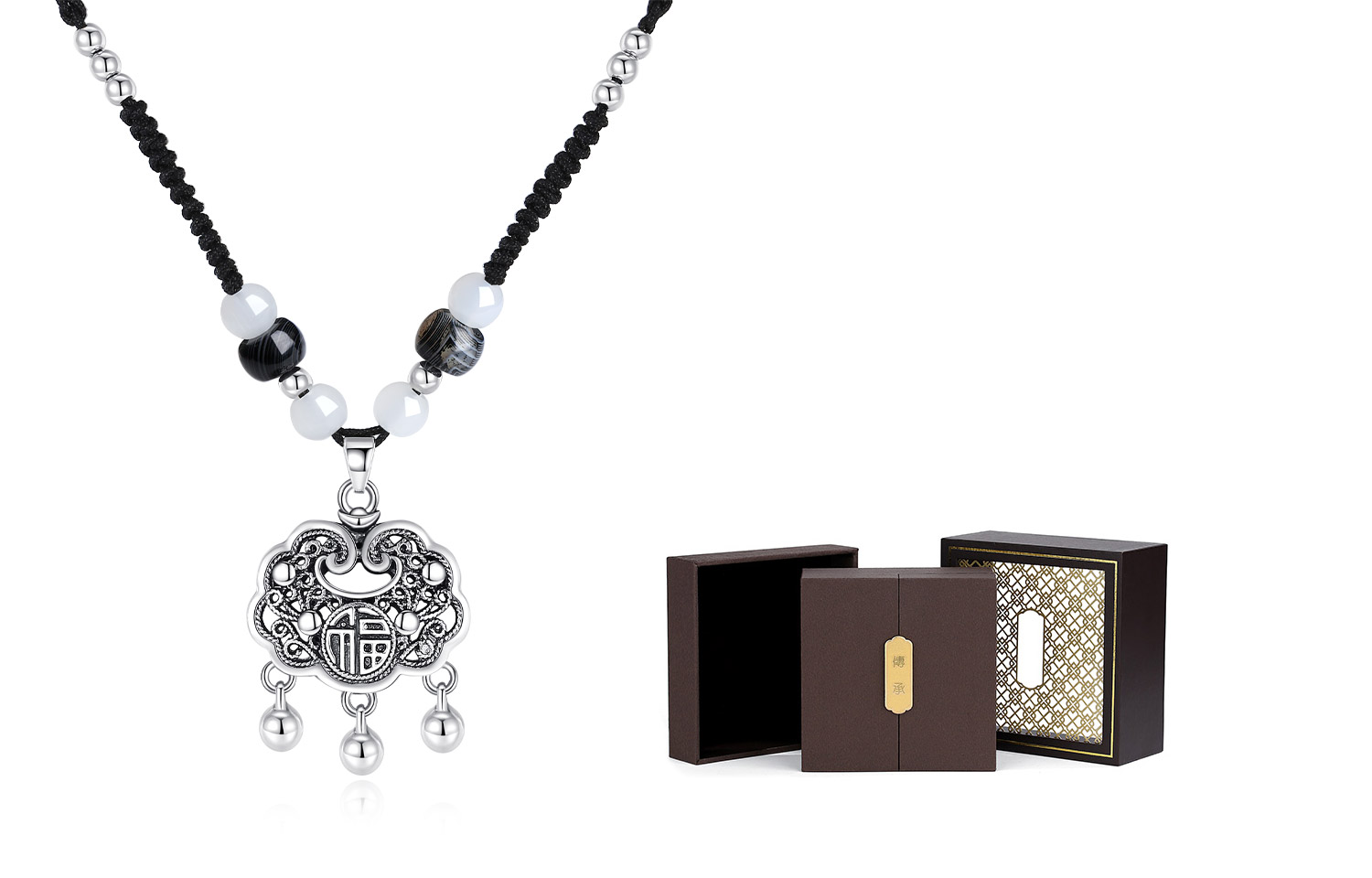 Унисекс ожерелье IWE, Peace lock necklace limited gift box black
Унисекс ожерелье IWE, Peace lock necklace limited gift box black