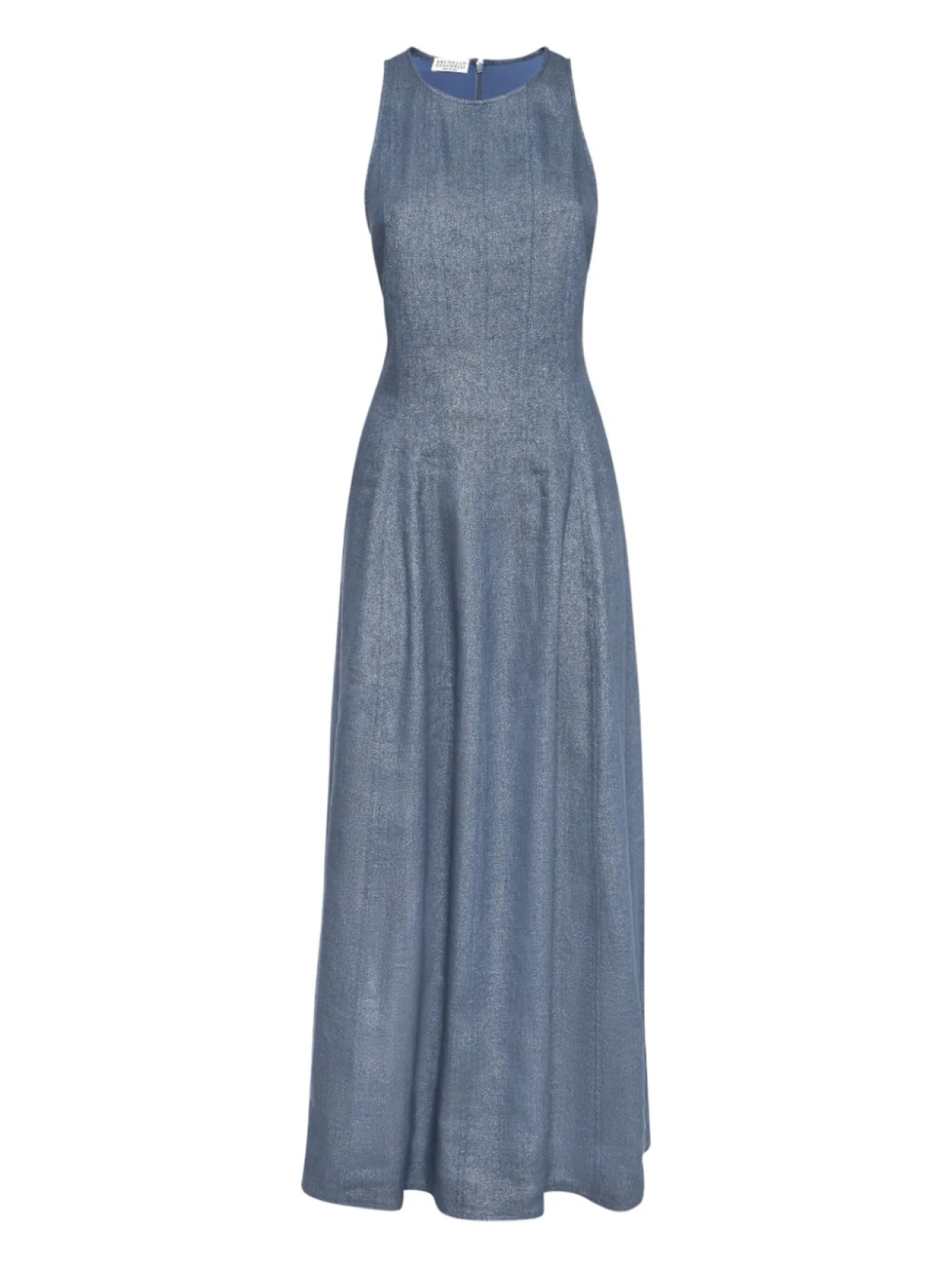 Brunello Cucinelli креповое платье макси, синий
Brunello Cucinelli креповое платье макси, синий