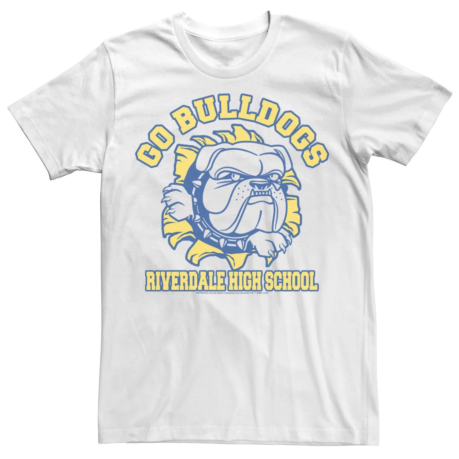 Мужская футболка Archie Riverdale High School Bulldogs Licensed Character
Мужская футболка Archie Riverdale High School Bulldogs Licensed Character