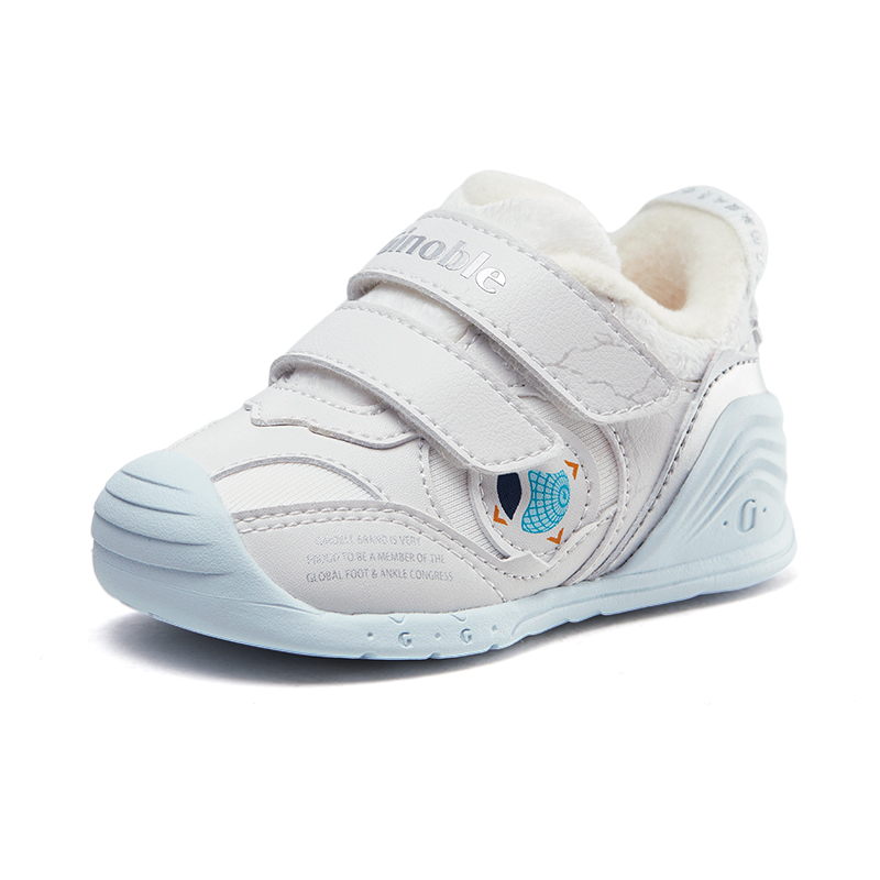 GINOBLE Износостойкие термоботинки для малышей белого и синего цвета
GINOBLE Износостойкие термоботинки для малышей белого и синего цвета