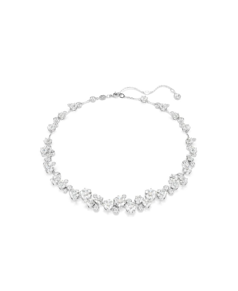 Колье Constella с родиевым покрытием Swarovski, Silver, Clear
Колье Constella с родиевым покрытием Swarovski, Silver, Clear
