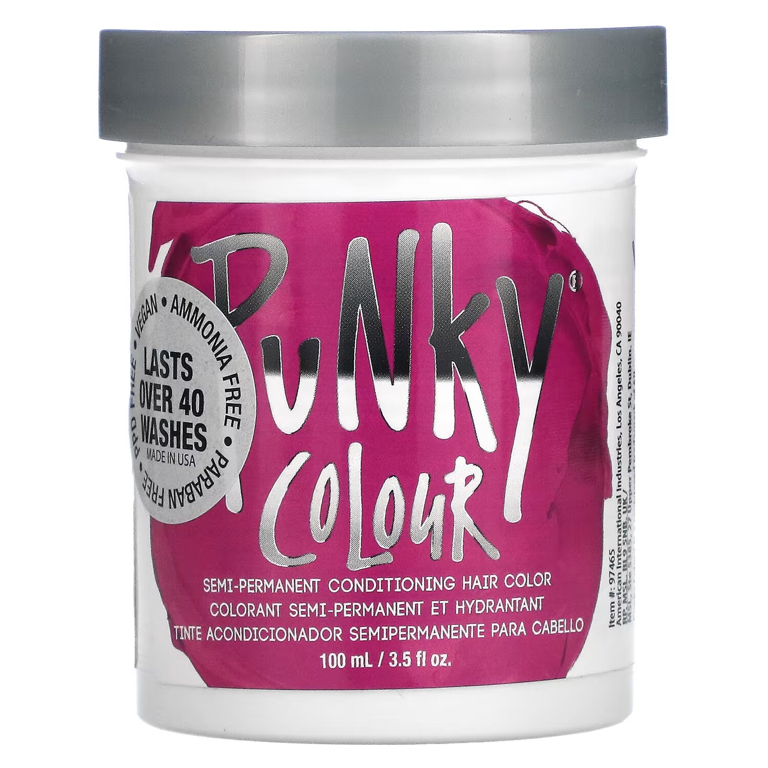 Краска Punky Color Flamingo Pink для волос, 100 мл
Краска Punky Color Flamingo Pink для волос, 100 мл
