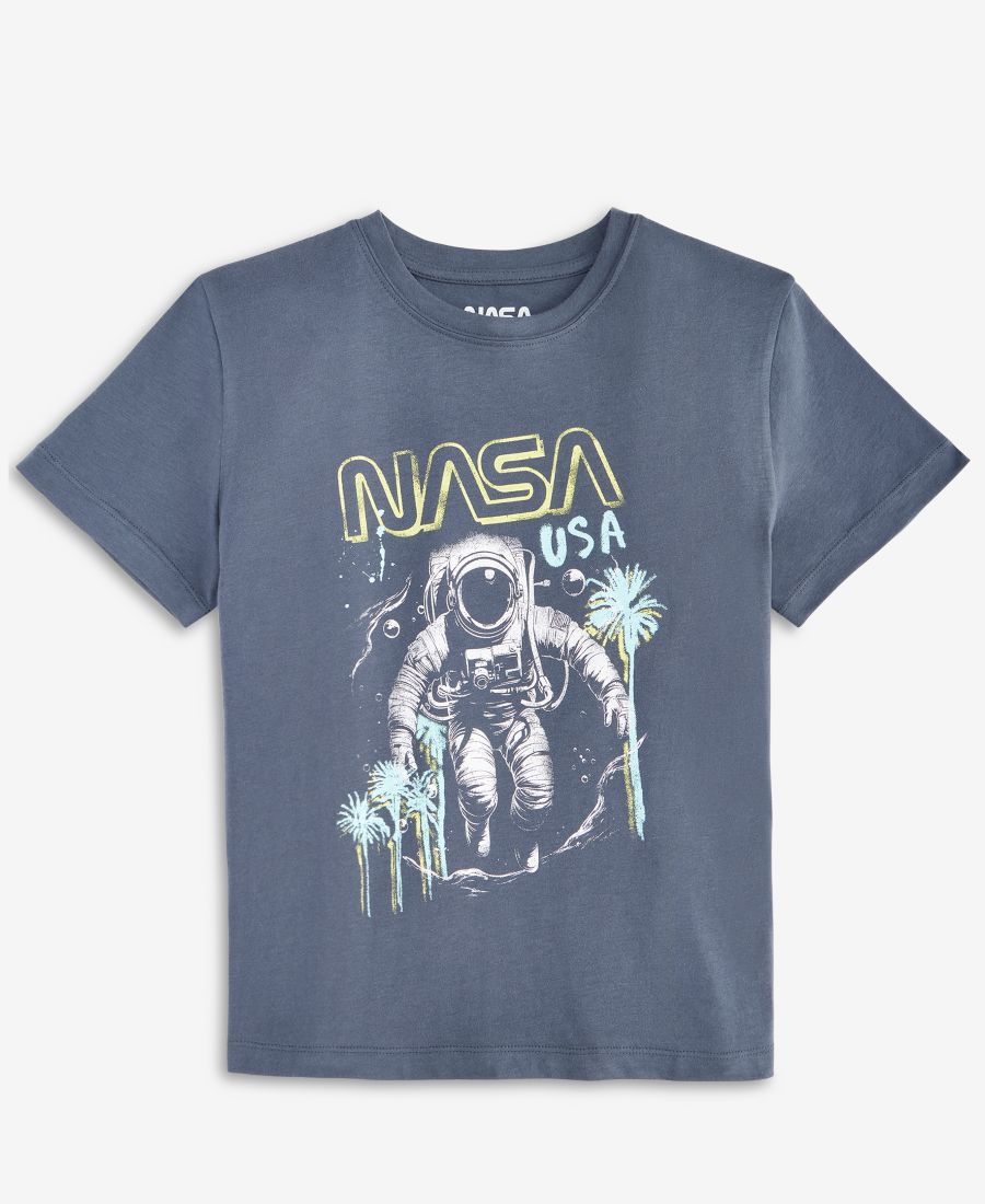 Футболка с коротким рукавом Big Boys с графическим принтом NASA Grayson Threads Kids, The Label, Gray
Футболка с коротким рукавом Big Boys с графическим принтом NASA Grayson Threads Kids, The Label, Gray