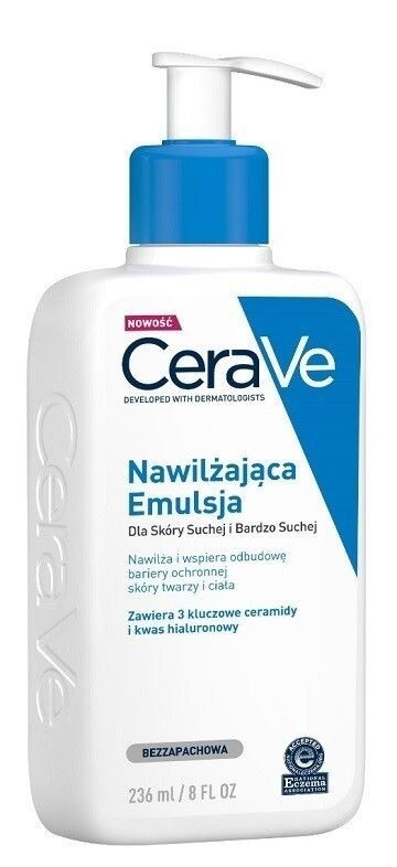CeraVe Nawilżająca Emulsja эмульсия для лица и тела, 236 ml
CeraVe Nawilżająca Emulsja эмульсия для лица и тела, 236 ml