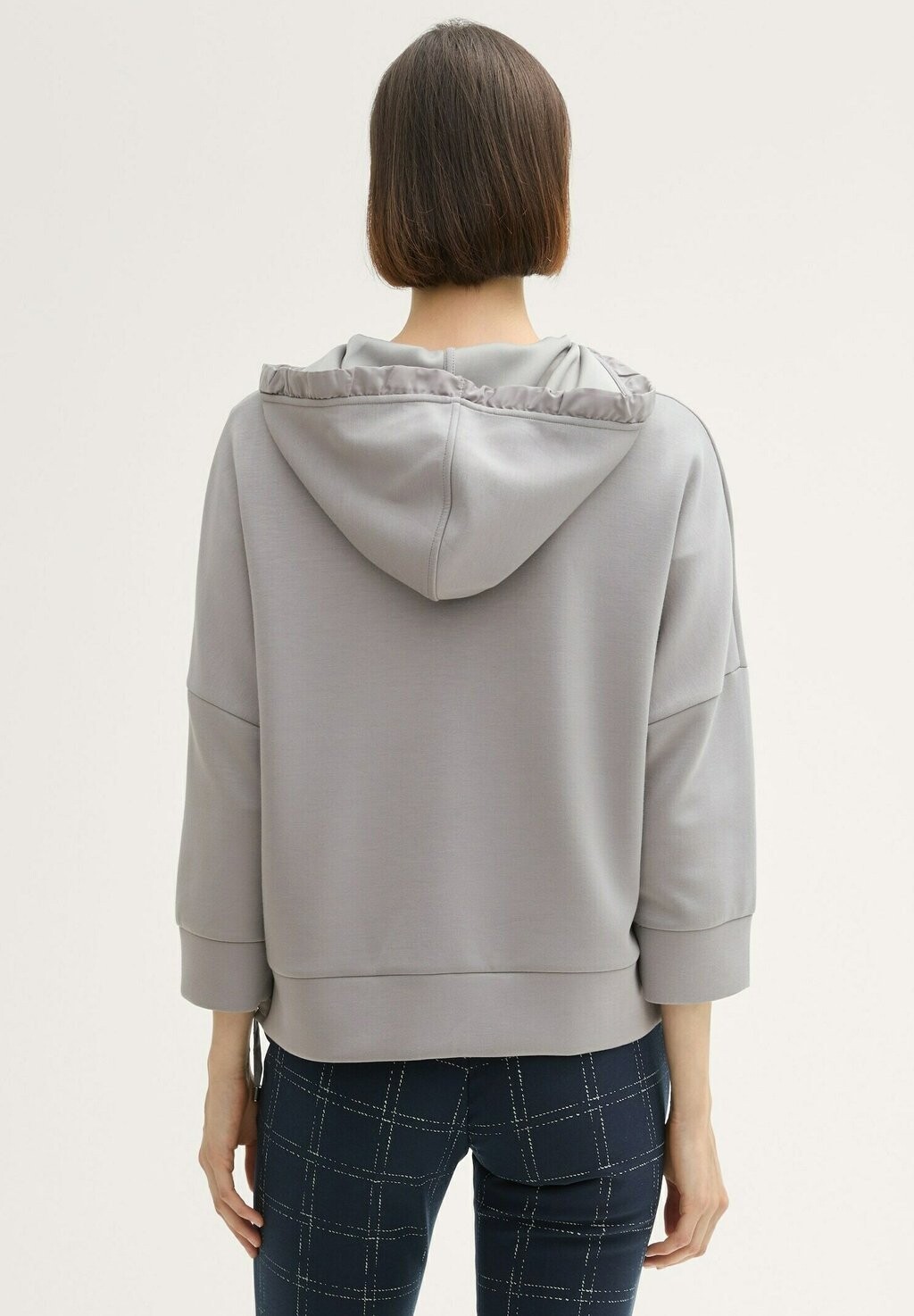 Толстовка на молнии TOM TAILOR, светло-серый
Толстовка на молнии TOM TAILOR, светло-серый