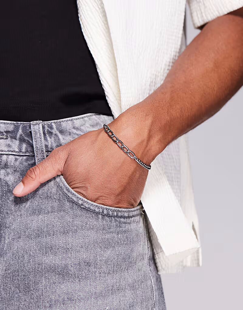 Серебряный браслет-цепочка Asos Design
Серебряный браслет-цепочка Asos Design