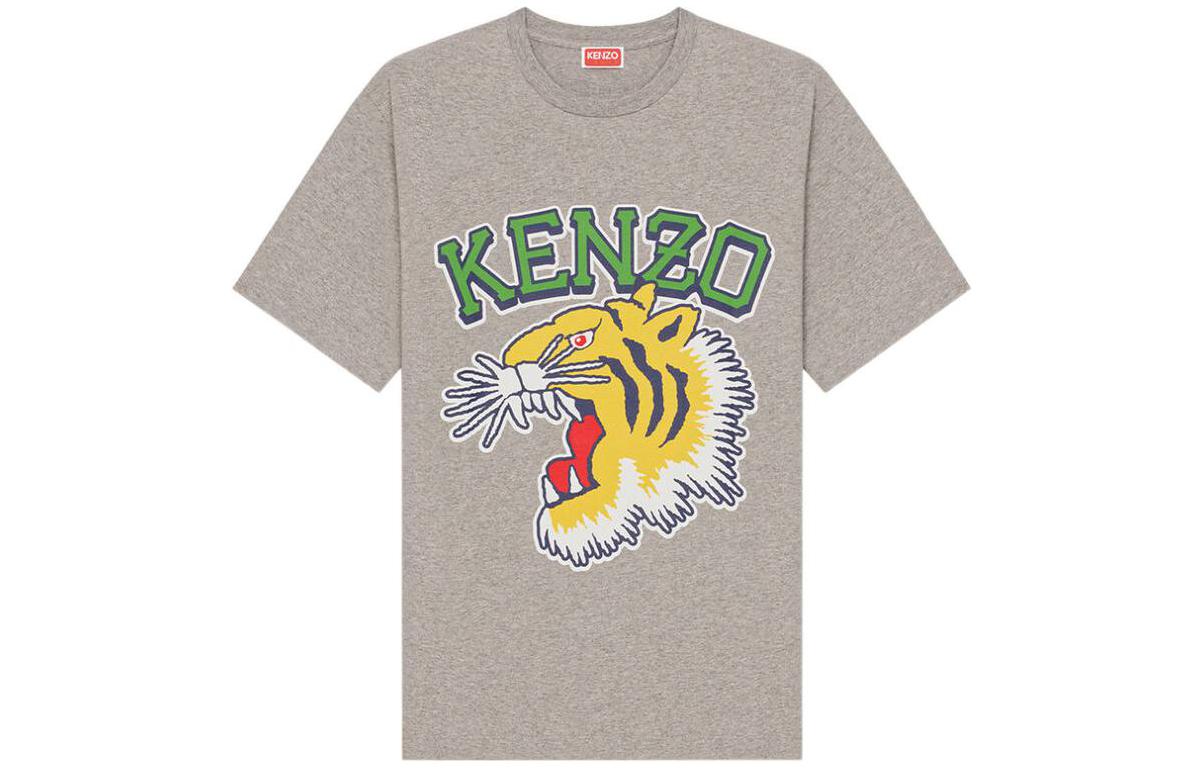 KENZO Футболка Unisex Gray Crew Neck Moderate Straight Fit
KENZO Футболка Unisex Gray Crew Neck Moderate Straight Fit