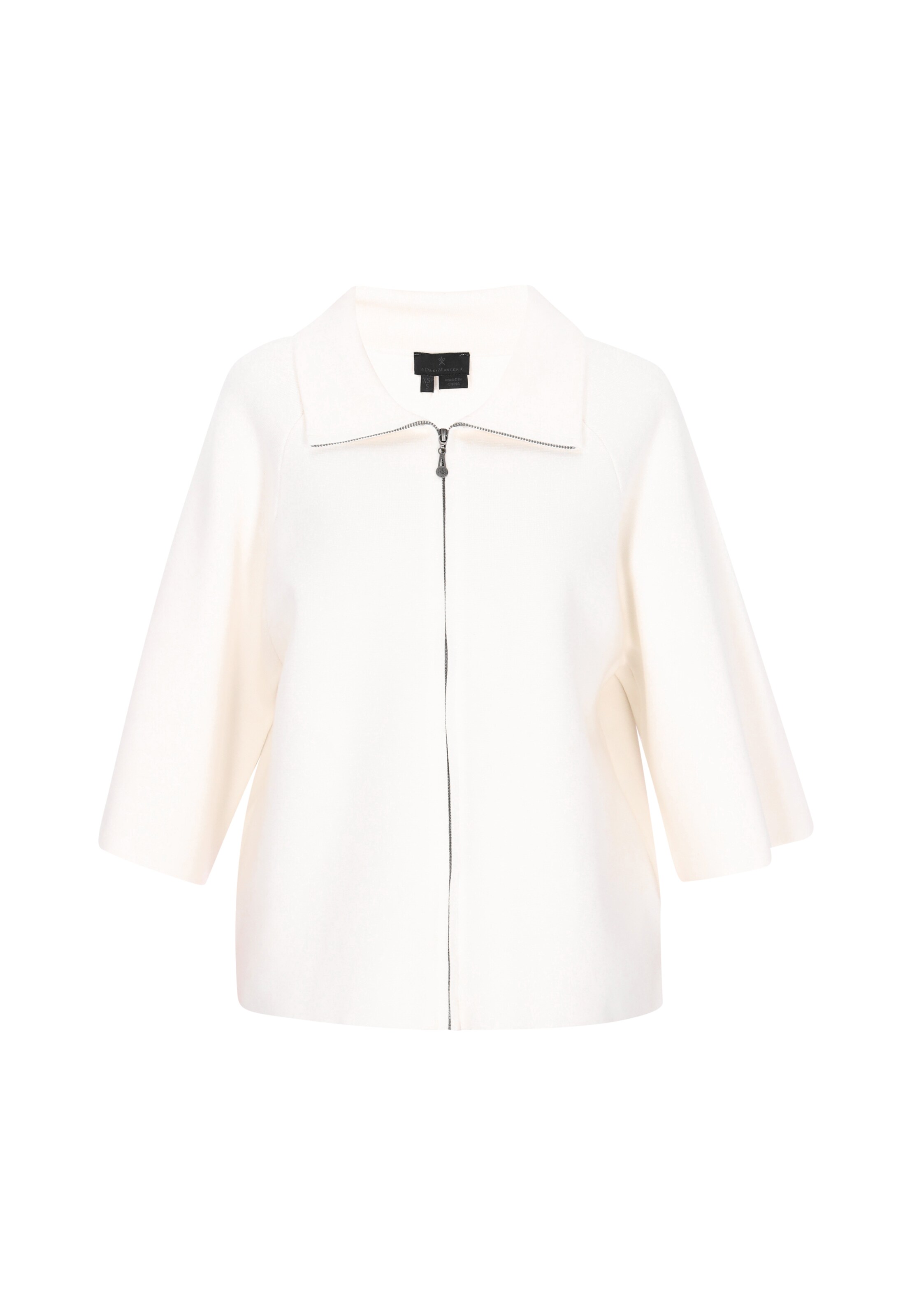 DreiMaster Klassik Кардиган 'Classic' вязаный в натуральном белом цвете
DreiMaster Klassik Кардиган 'Classic' вязаный в натуральном белом цвете