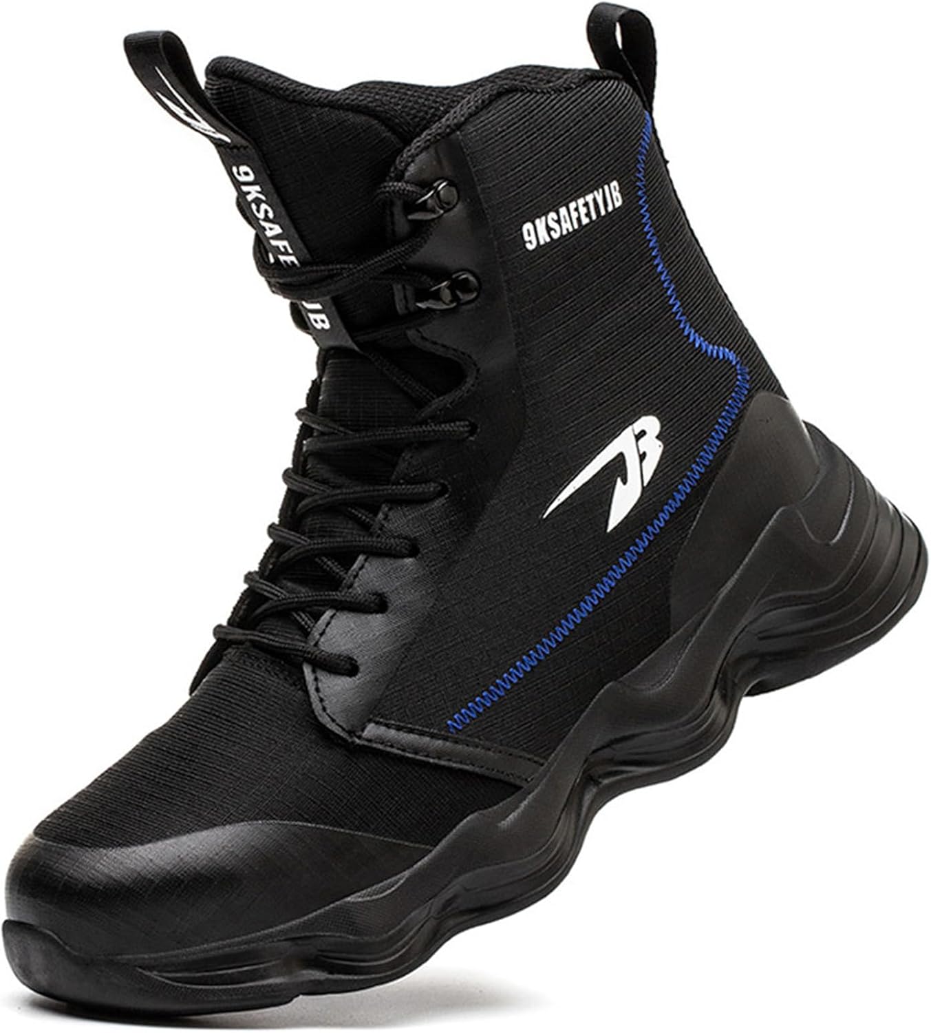 Мужские стальные ботинки KYOESCAI с защитным носком, легкие, удобные, неразрушимые, проколоустойчивые ботинки для склада, кровельных работ и лесозаготовок, черный
Мужские стальные ботинки KYOESCAI с защитным носком, легкие, удобные, неразрушимые, проколоустойчивые ботинки для склада, кровельных работ и лесозаготовок, черный