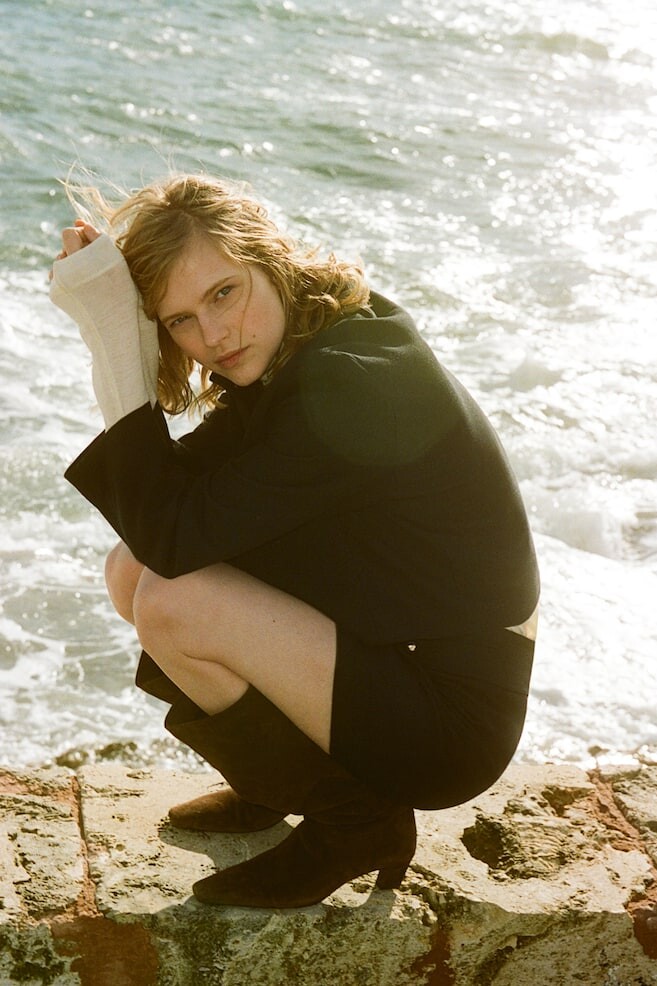 Юбка А-силуэта H&M, синий
Юбка А-силуэта H&M, синий