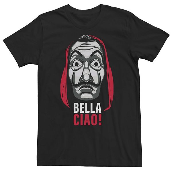 Футболка Big & Tall Netflix La Casa de Papel Bella Ciao с принтом маски Licensed Character
Футболка Big & Tall Netflix La Casa de Papel Bella Ciao с принтом маски Licensed Character