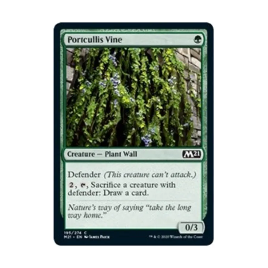 CCG Порткуллисовая лоза (C), MTG - Core Set 2021
CCG Порткуллисовая лоза (C), MTG - Core Set 2021