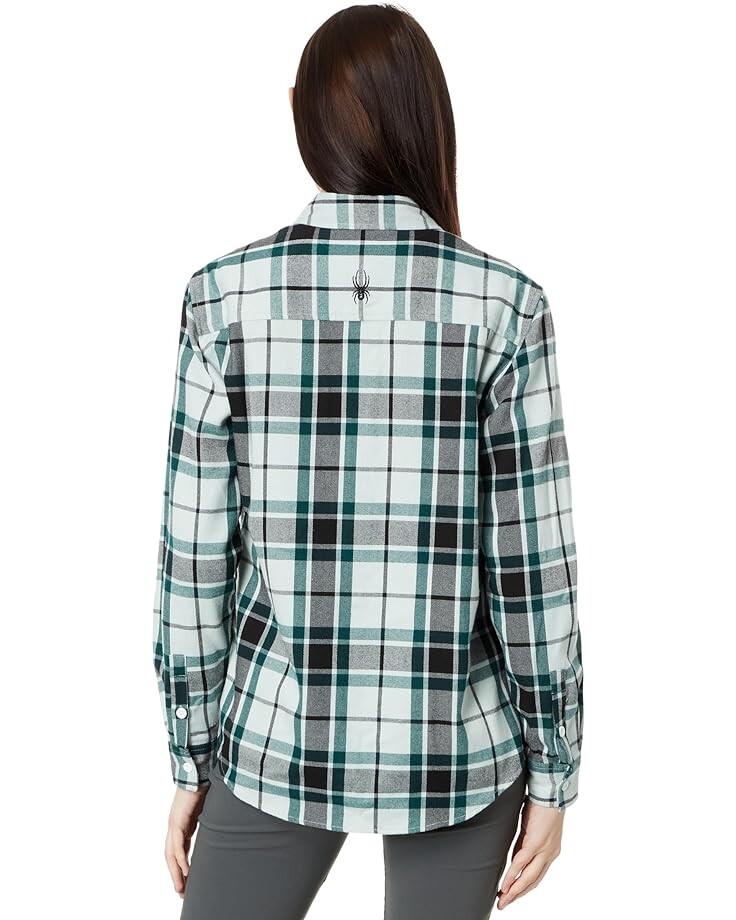 Рубашка Spyder Feb Flannel Shirt, цвет Wintergreen 
Рубашка Spyder Feb Flannel Shirt, цвет Wintergreen