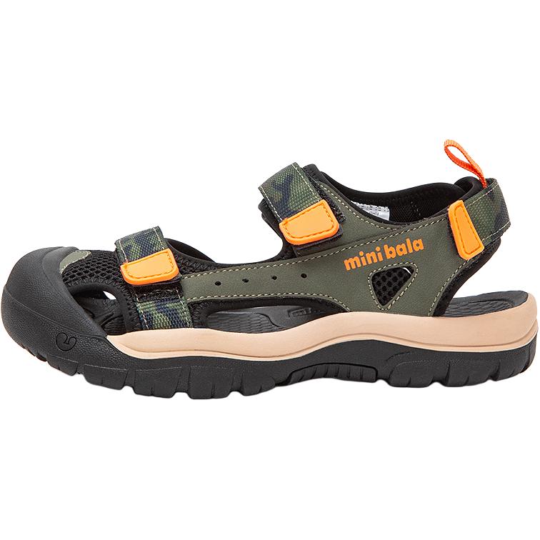 Детские сандалии для детей от 3 до 7 лет Mini Bala, черный/зеленый 
Детские сандалии для детей от 3 до 7 лет Mini Bala, черный/зеленый