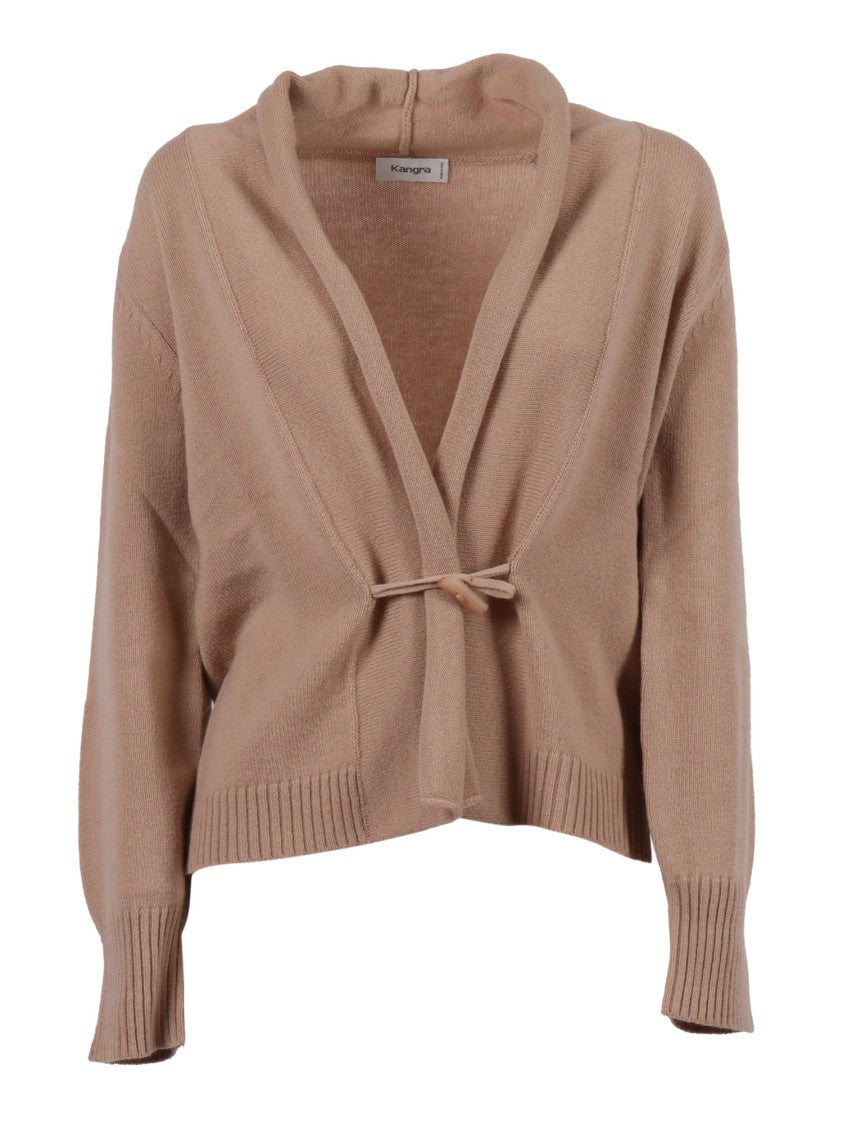 Кардиган с оригинальной завязкой и пуговицами Kangra Cashmere, коричневый
Кардиган с оригинальной завязкой и пуговицами Kangra Cashmere, коричневый