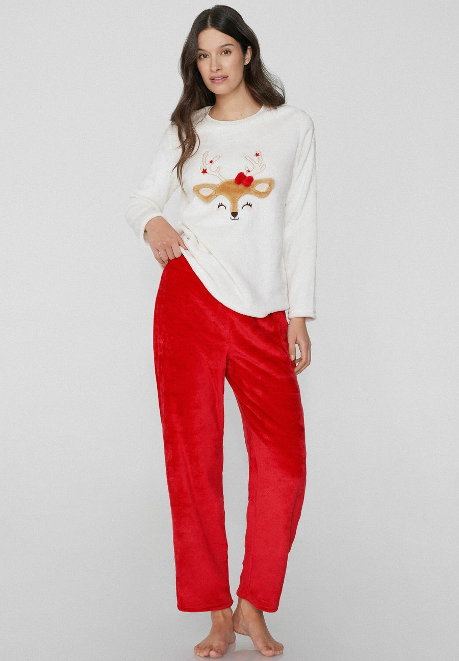 Пижамный комплект Tezenis Pyjama set, White And Red/Beige
Пижамный комплект Tezenis Pyjama set, White And Red/Beige