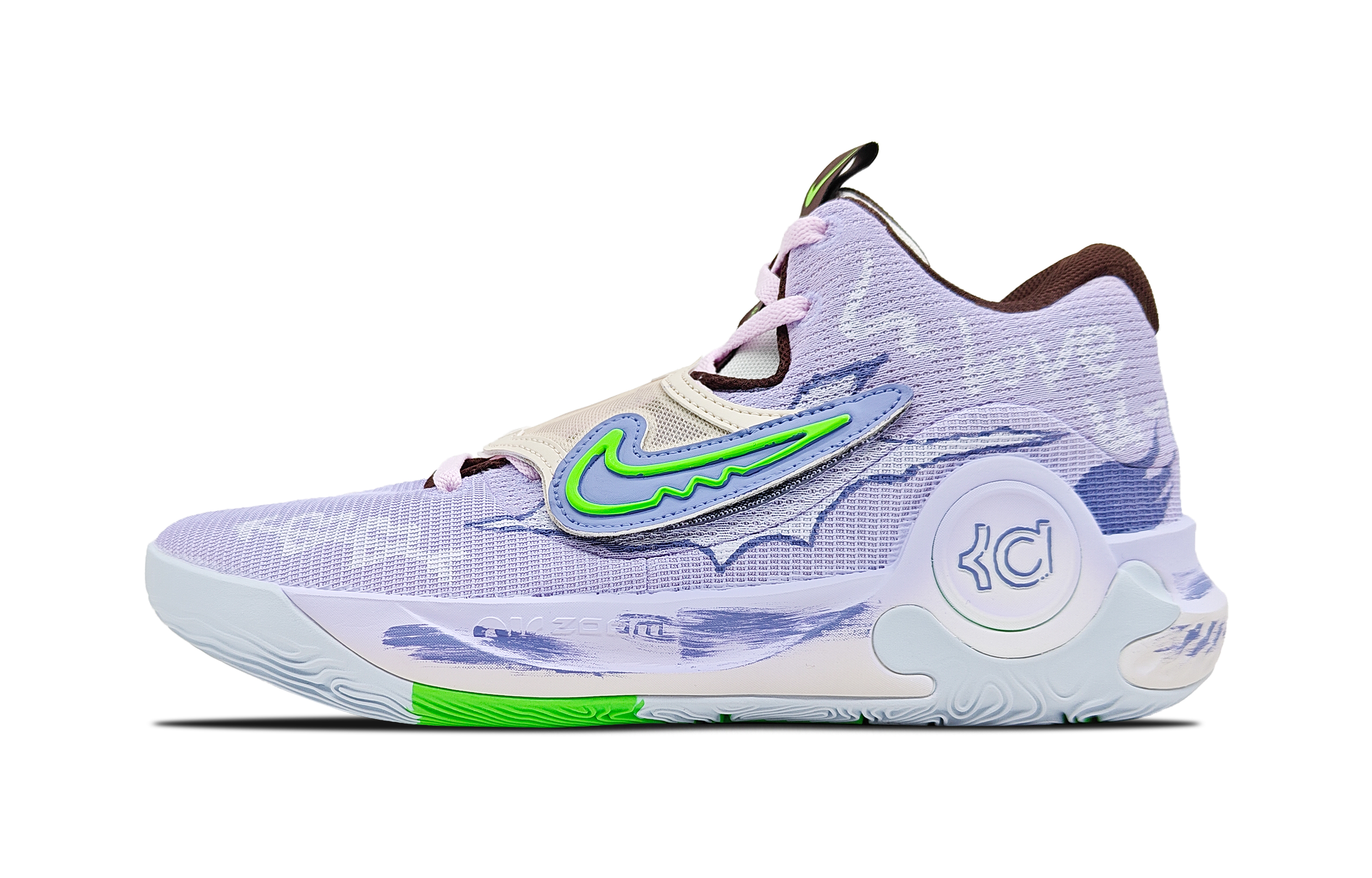 Nike Баскетбольные кроссовки KD Trey 5 X с низким верхом, износостойкие и нескользящие, мужские, фиолетово-зеленые
Nike Баскетбольные кроссовки KD Trey 5 X с низким верхом, износостойкие и нескользящие, мужские, фиолетово-зеленые