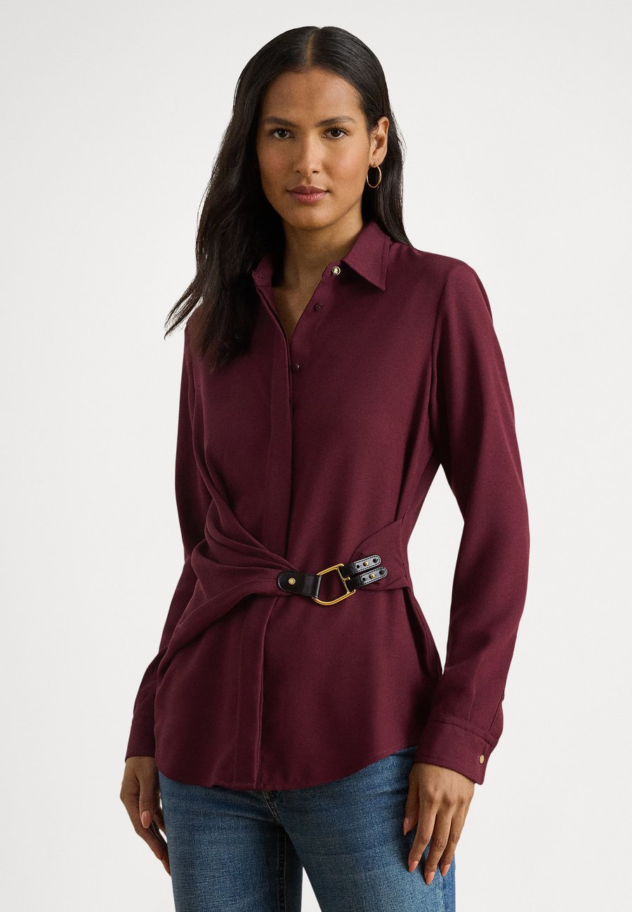 Блуза Lauren Ralph Lauren BUCKLE-TRIM GEORGETTE BLOUSE, Dark Garnet/Bordeaux
Блуза Lauren Ralph Lauren BUCKLE-TRIM GEORGETTE BLOUSE, Dark Garnet/Bordeaux
