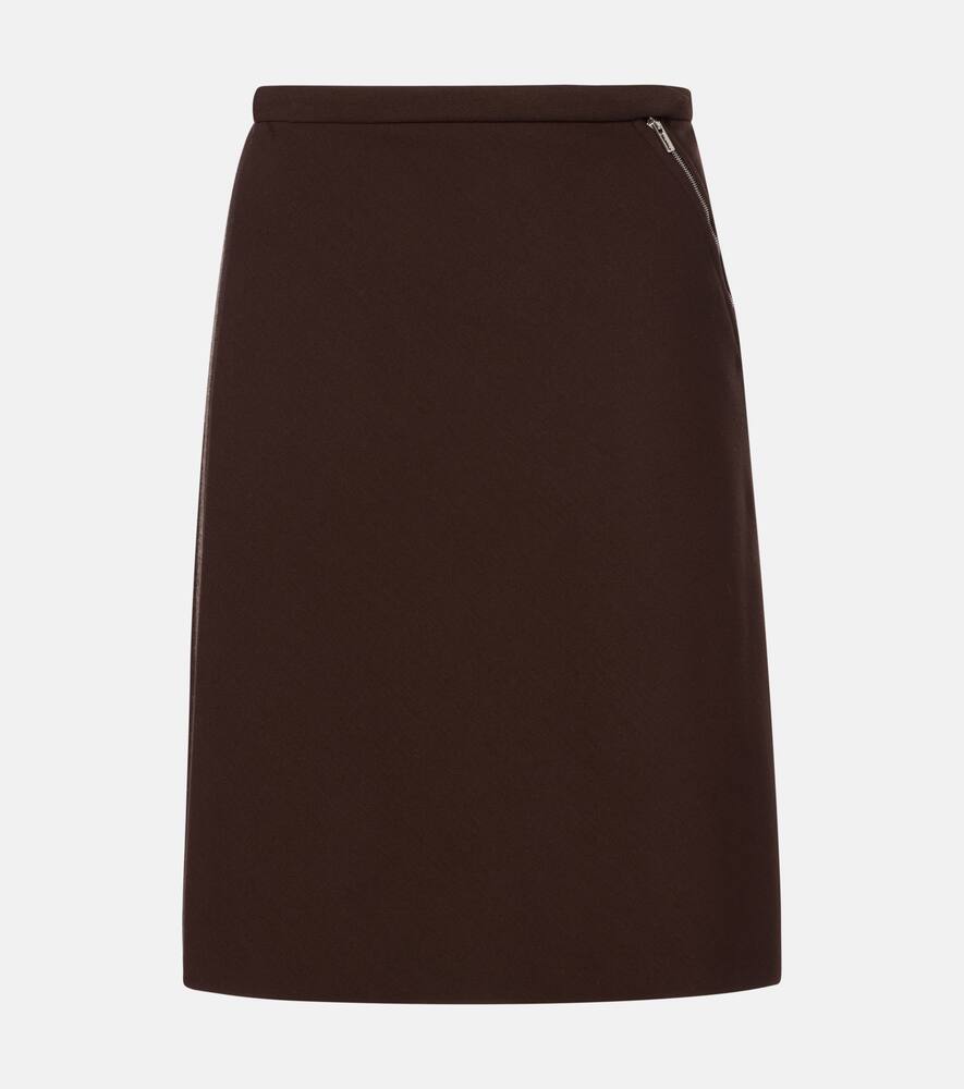 Юбка миди с логотипом Miu Miu, Brown
Юбка миди с логотипом Miu Miu, Brown
