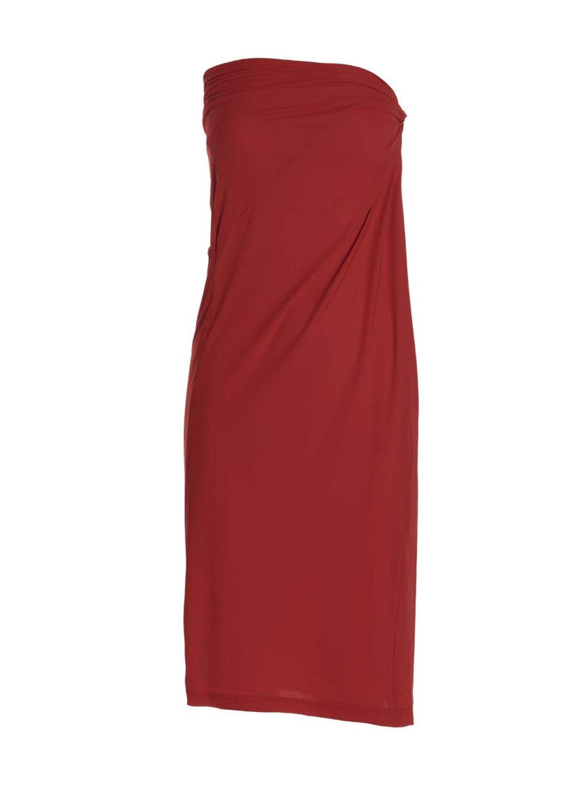 Длинная эластичная юбка из джерси Atlein, красный 
Длинная эластичная юбка из джерси Atlein, красный