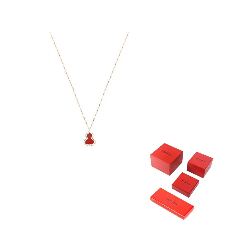 Qeelin 18K Gold Necklaces Women's Red
Qeelin 18K Gold Necklaces Women's Red