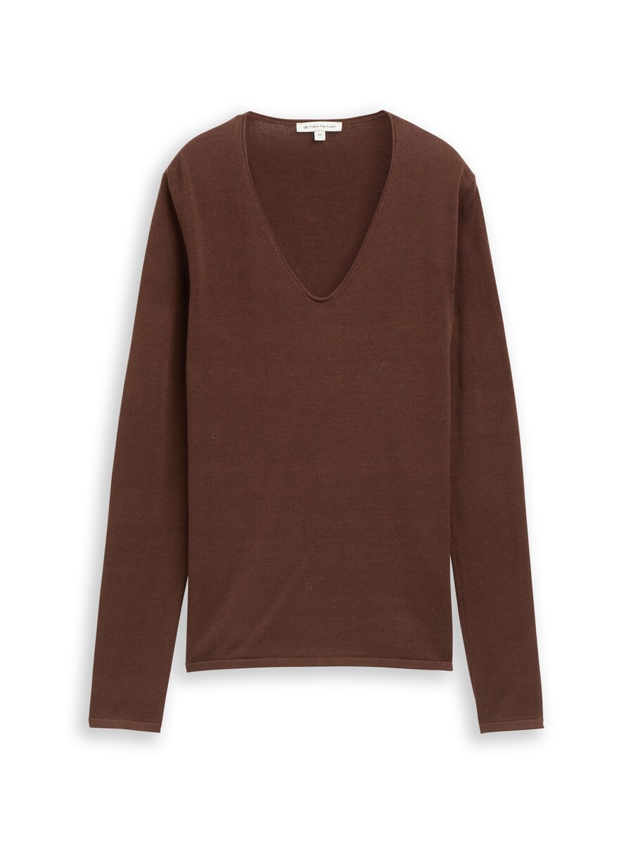Свитер TOM TAILOR, коричневый
Свитер TOM TAILOR, коричневый