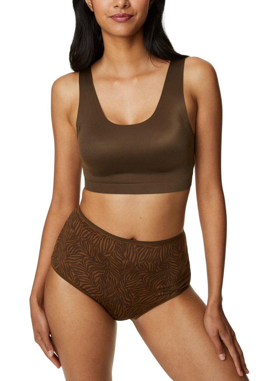 Брифы Marks & Spencer 5 PACK NO VPL HIGH WAIST, Topaz/Brown
Брифы Marks & Spencer 5 PACK NO VPL HIGH WAIST, Topaz/Brown