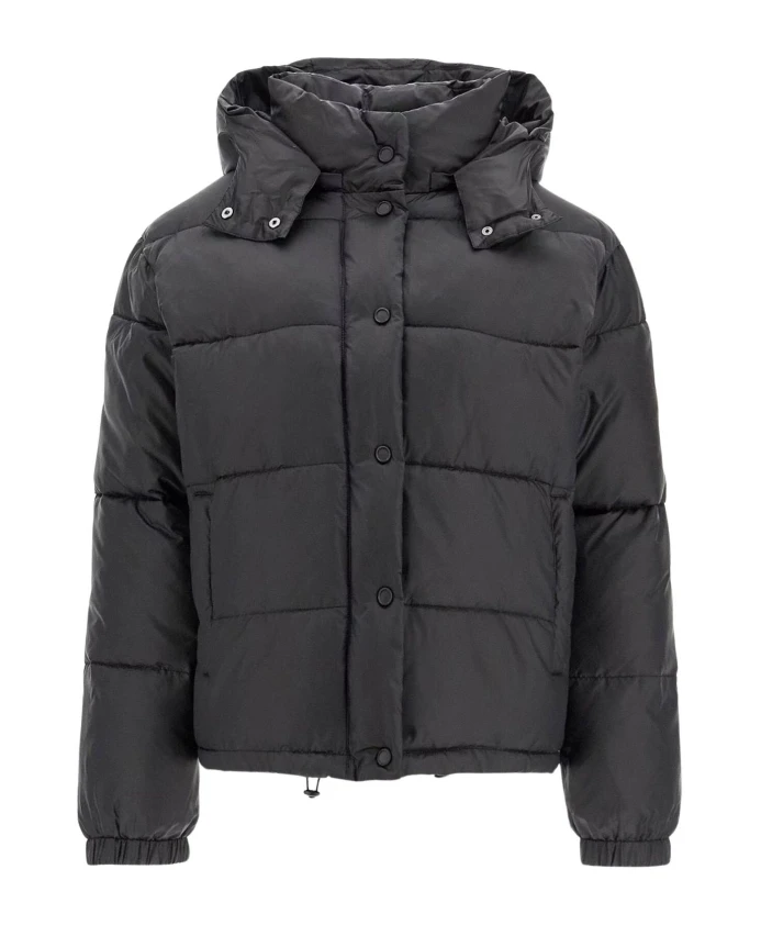 Утепленная, блестящая атласная куртка Pinko, черный
Утепленная, блестящая атласная куртка Pinko, черный