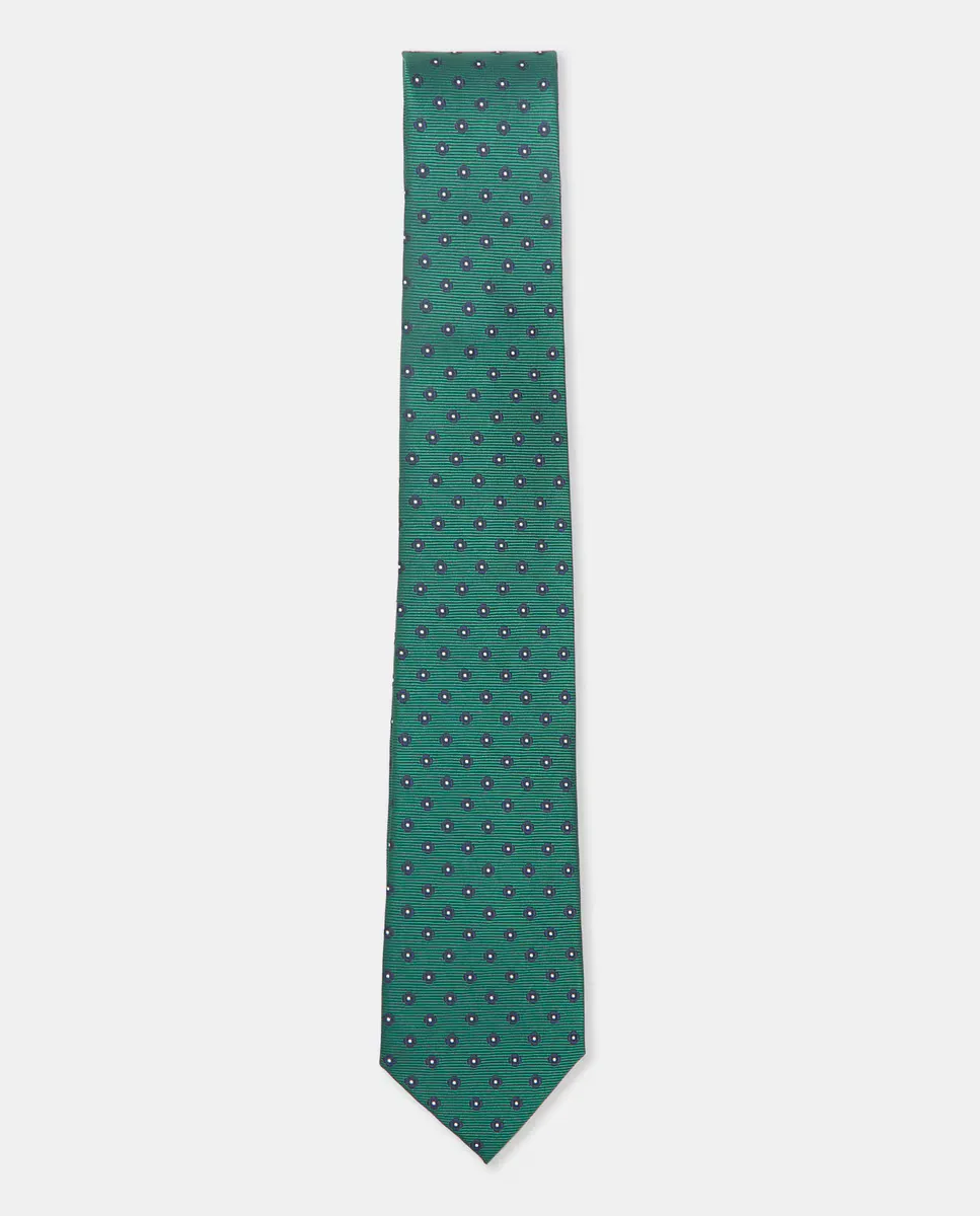 Галстук с шёлковой отделкой, устойчивой к пятнам Dustin, зеленый
Галстук с шёлковой отделкой, устойчивой к пятнам Dustin, зеленый