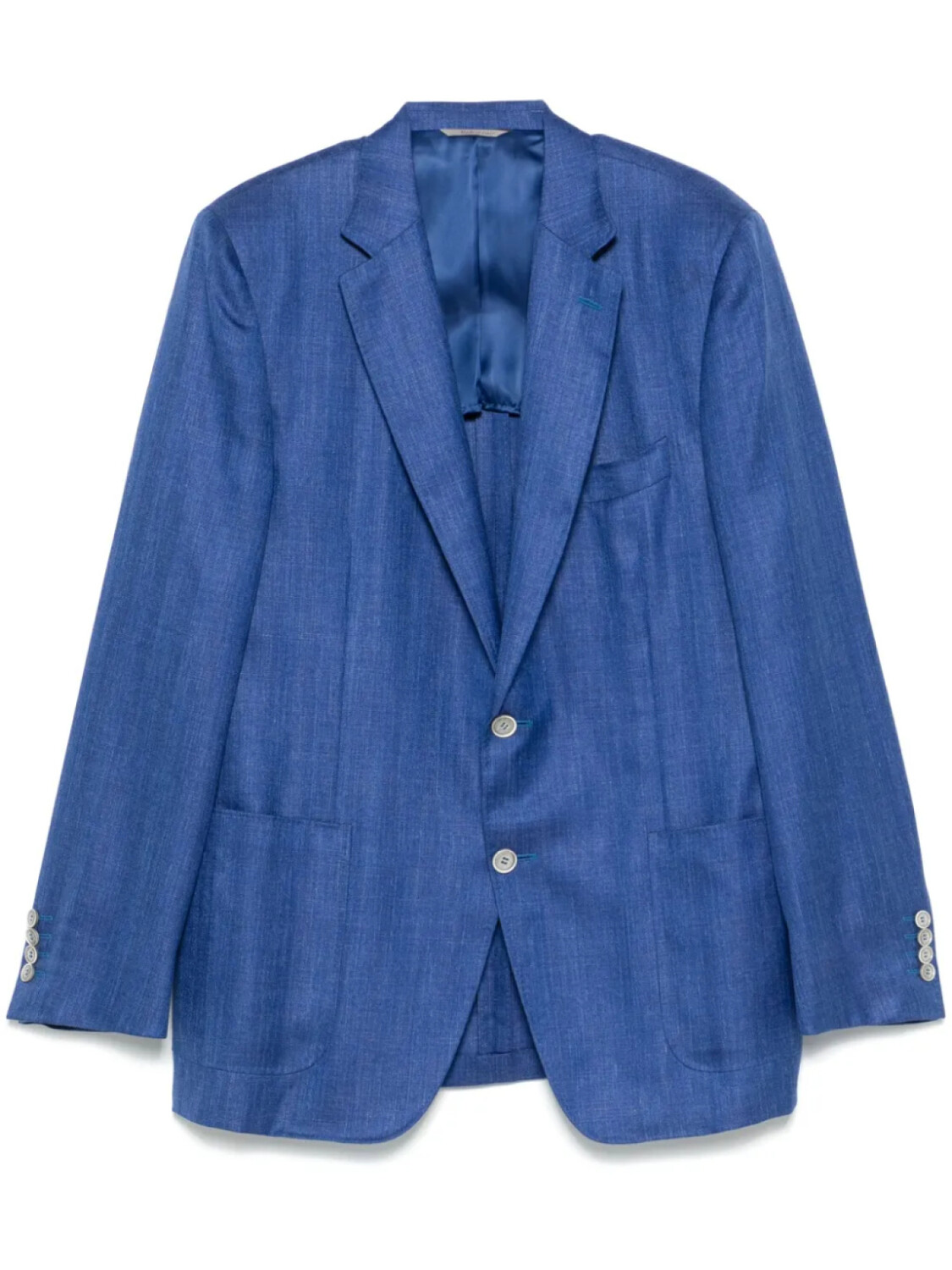 Canali меланжевый пиджак, синий
Canali меланжевый пиджак, синий