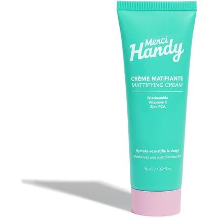 Матирующий крем 50 мл Мягкий и матовый уход за кожей лица Merci Handy
Матирующий крем 50 мл Мягкий и матовый уход за кожей лица Merci Handy