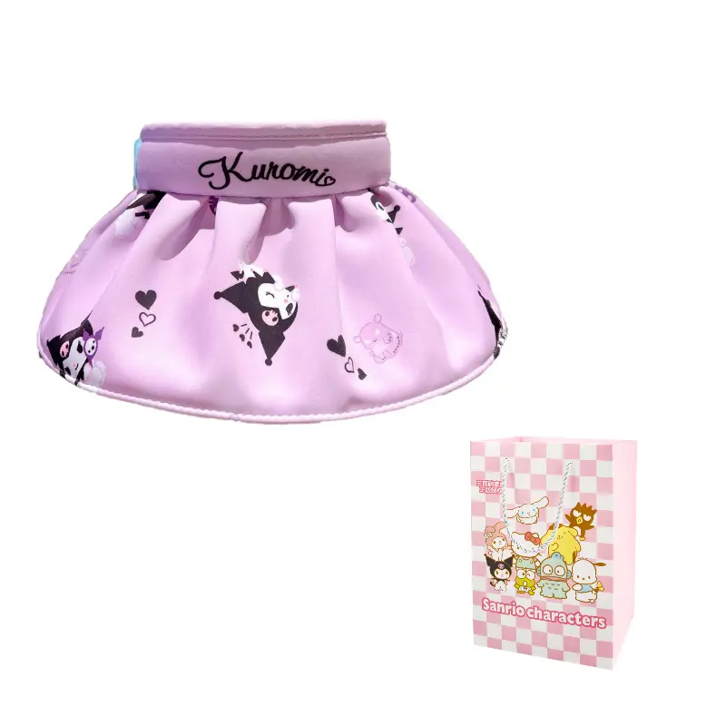 Sanrio Кепка детская солнцезащитная из полиэстера, Kuromi Shell Hat
Sanrio Кепка детская солнцезащитная из полиэстера, Kuromi Shell Hat