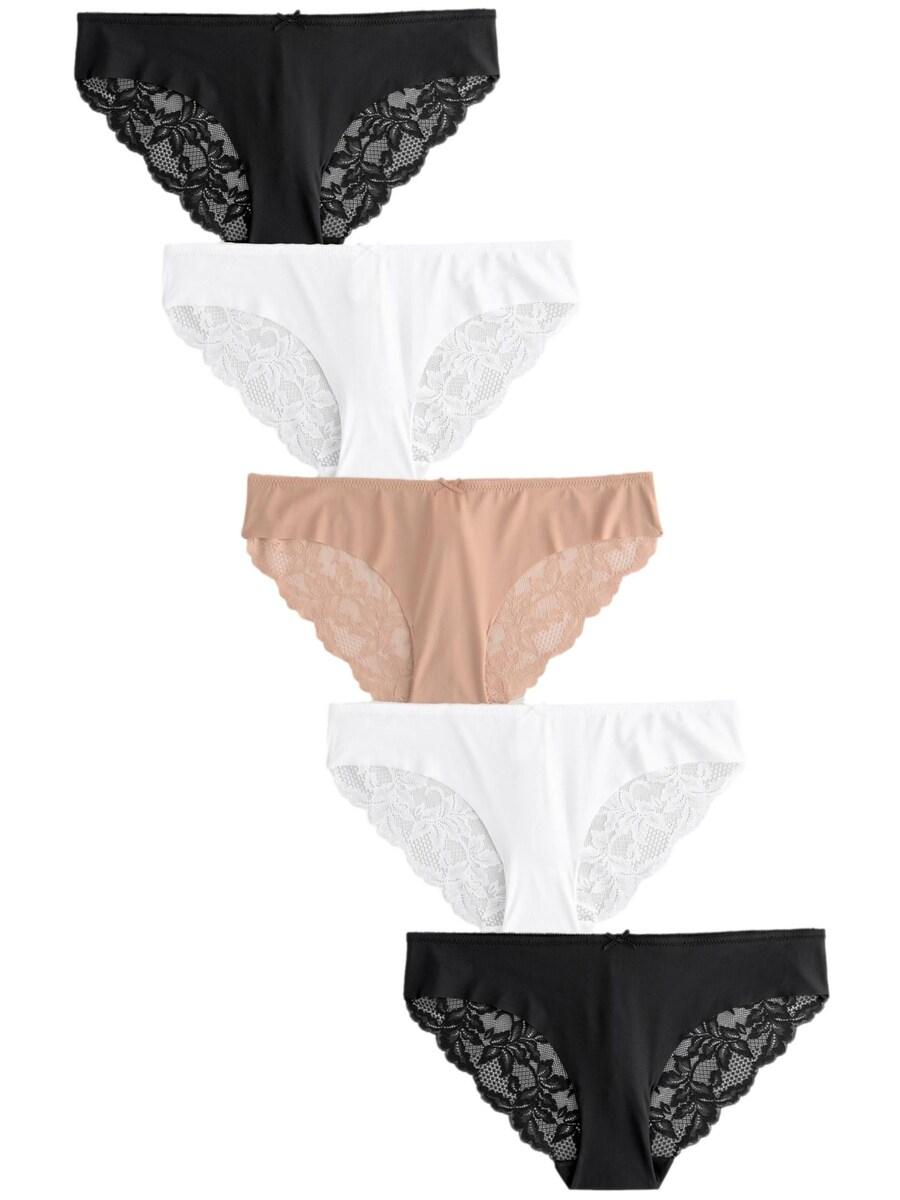 Трусики Next, цвет Nude/Black/White
Трусики Next, цвет Nude/Black/White