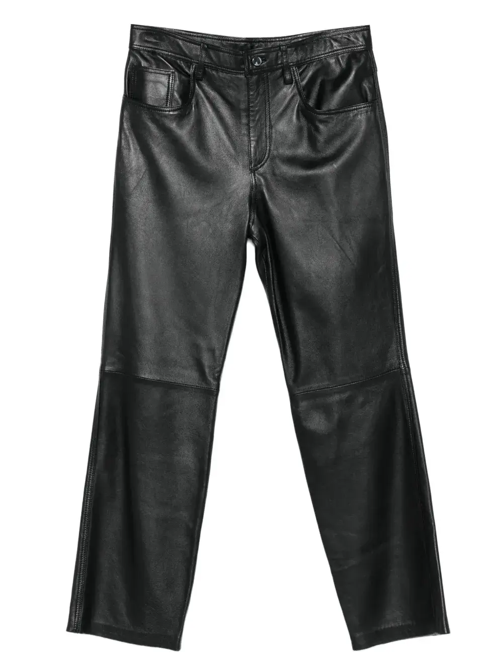 Кожаные брюки прямого кроя Medeea, черный
Кожаные брюки прямого кроя Medeea, черный