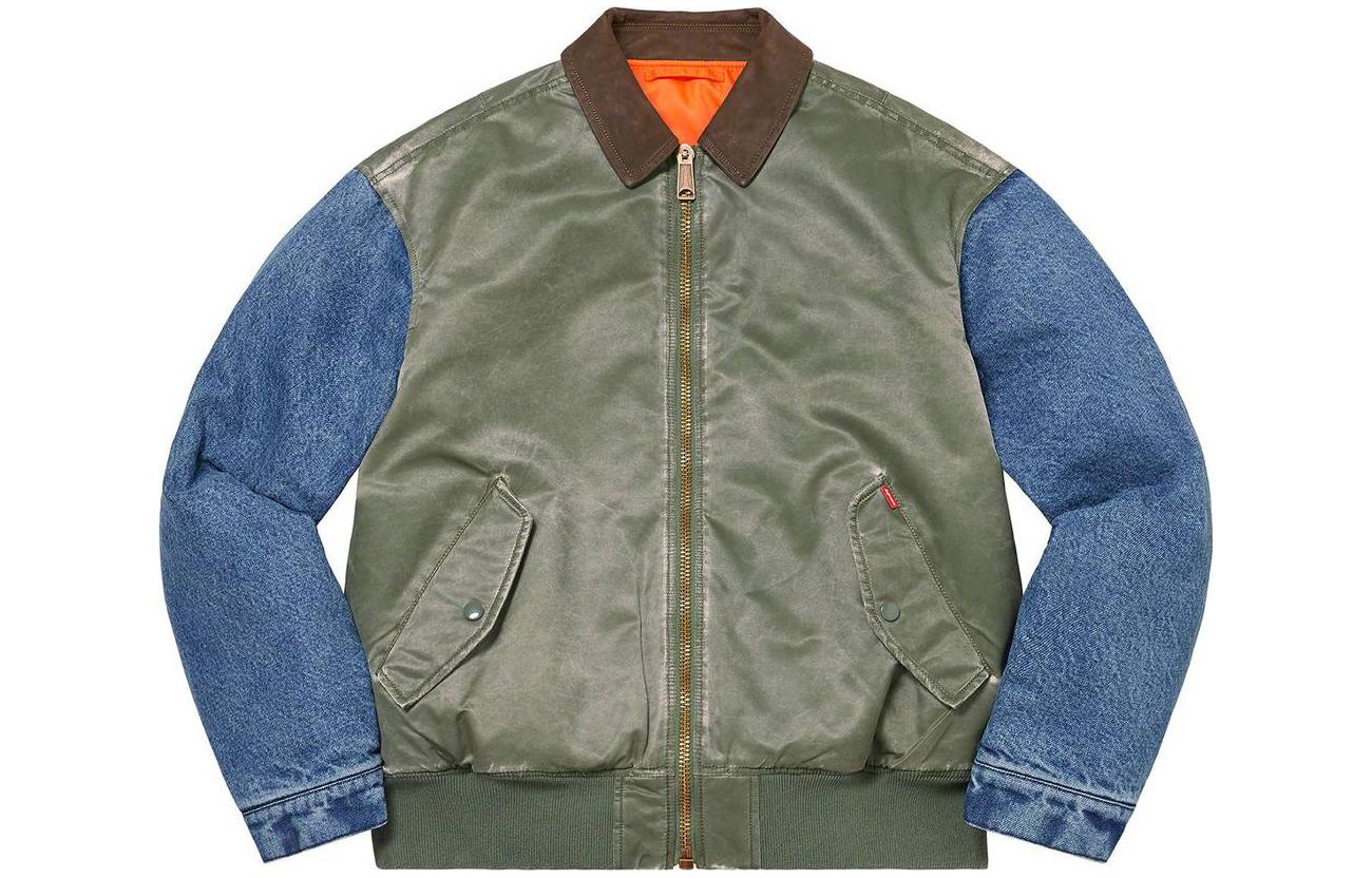 Джинсовый рукав MA 1 Supreme, оливковый
Джинсовый рукав MA 1 Supreme, оливковый