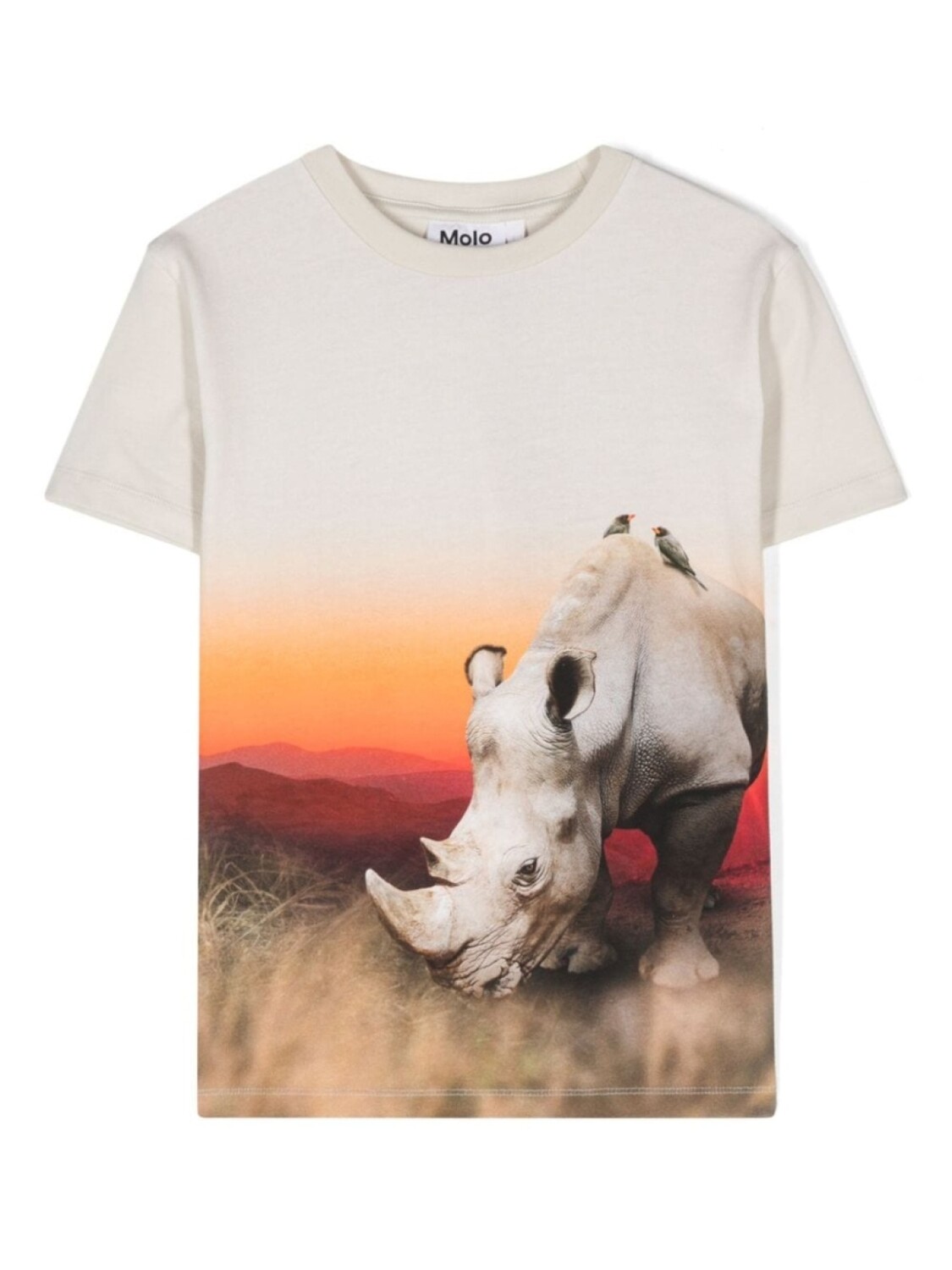 Molo футболка Roxo с графичным принтом, нейтральный цвет 
Molo футболка Roxo с графичным принтом, нейтральный цвет