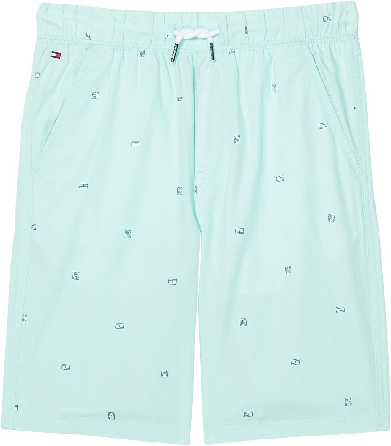 Трикотажные шорты Tommy Hilfiger для мальчиков с полосками и графическим принтом (для детей старшего возраста), Schiffli Yucca Mint
Трикотажные шорты Tommy Hilfiger для мальчиков с полосками и графическим принтом (для детей старшего возраста), Schiffli Yucca Mint