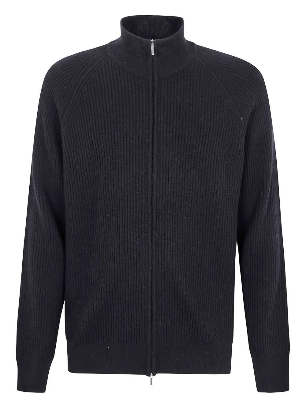 Кардиган на молнии в рубчик Barba, черный
Кардиган на молнии в рубчик Barba, черный
