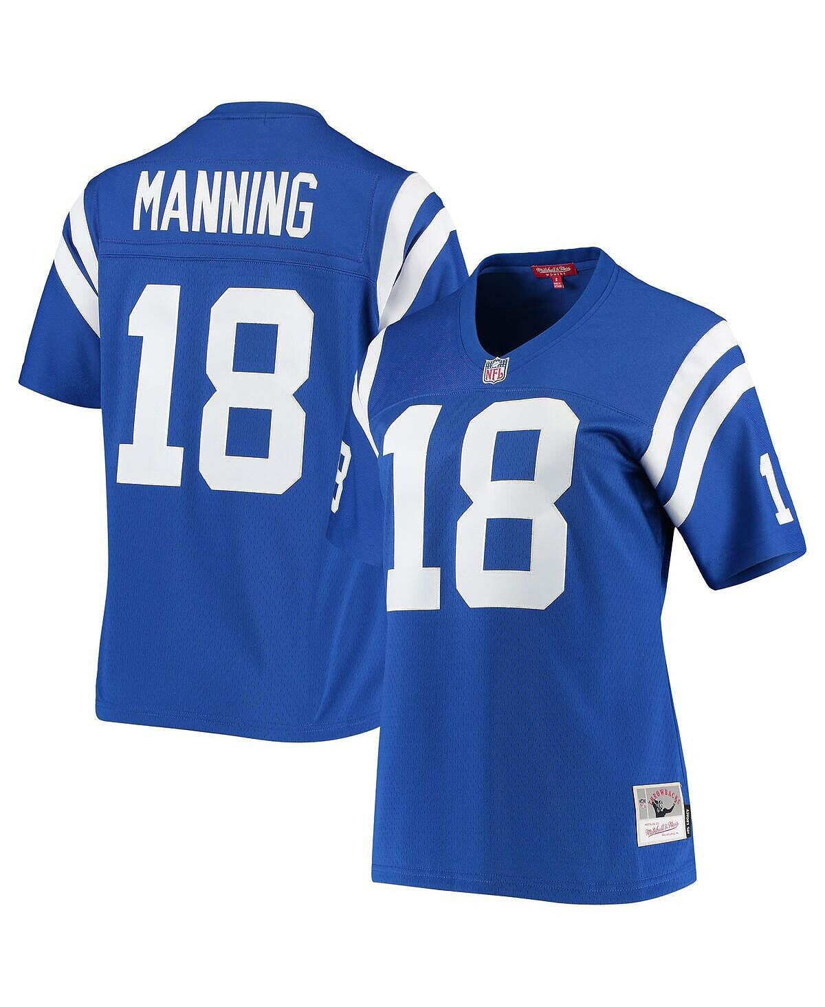 Женская футболка Peyton Manning Royal Indianapolis Colts 1998 Legacy Replica Mitchell & Ness
Женская футболка Peyton Manning Royal Indianapolis Colts 1998 Legacy Replica Mitchell & Ness