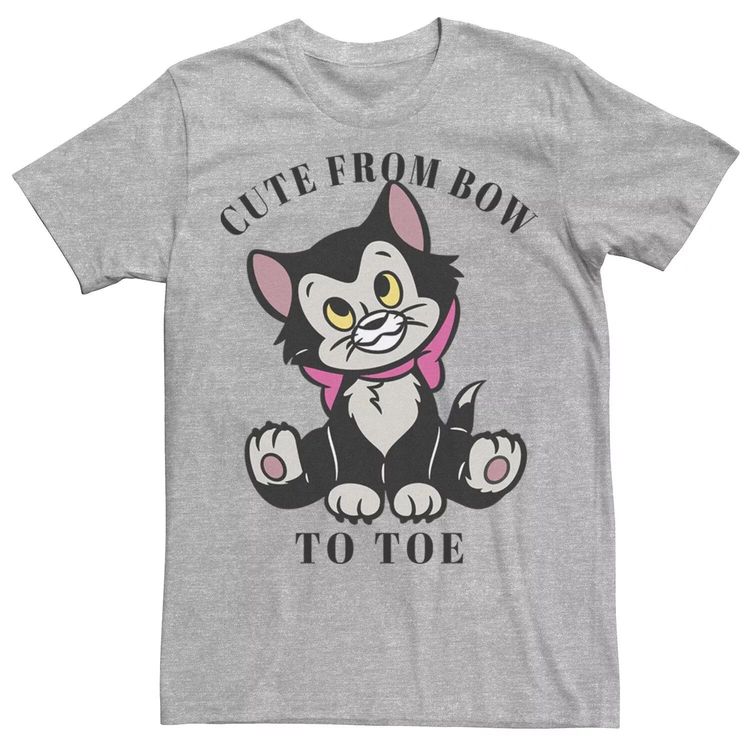 Мужская милая футболка Disney Pinocchio Figaro от банта до пят Licensed Character
Мужская милая футболка Disney Pinocchio Figaro от банта до пят Licensed Character