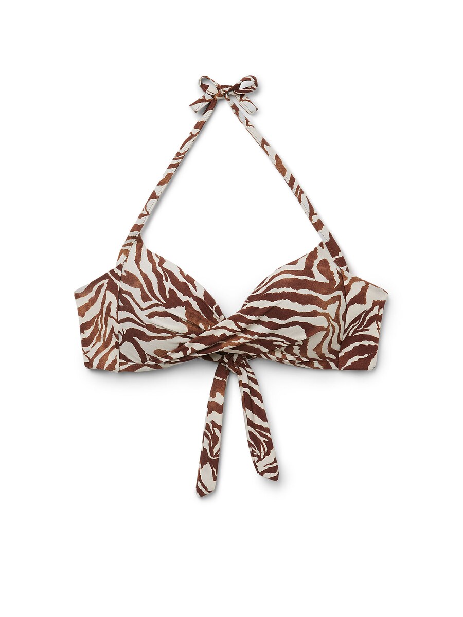 Верх бикини-балконет CALZEDONIA, коричневый
Верх бикини-балконет CALZEDONIA, коричневый