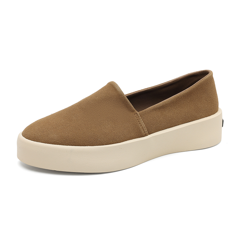 JIETEGONGYANG Лоферы мужские коричневые/хаки
JIETEGONGYANG Лоферы мужские коричневые/хаки