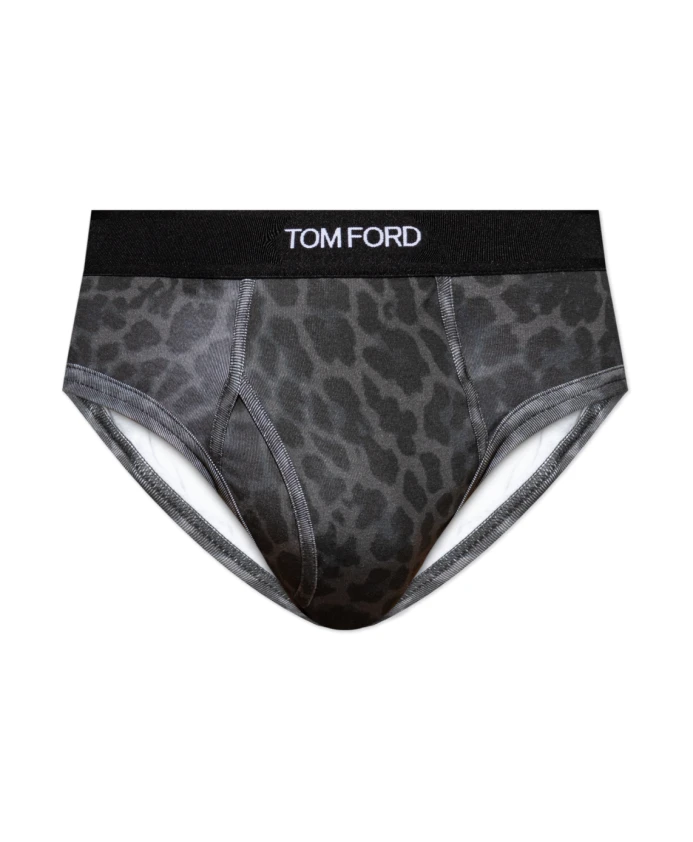 Трусы с логотипом Tom Ford, серый
Трусы с логотипом Tom Ford, серый