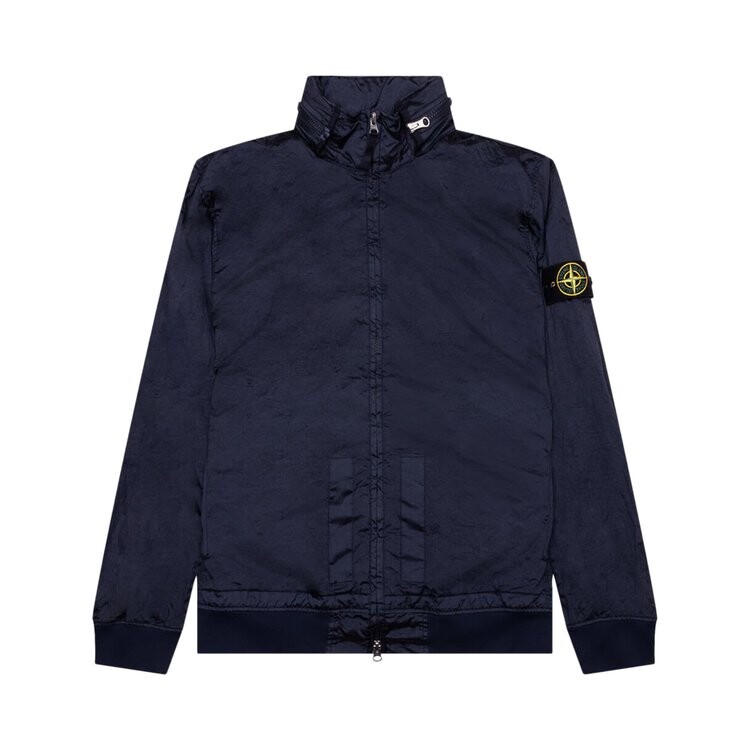 Куртка Stone Island Waffen Patch Foldable Hooded Zip Up 'Navy Blue', синий 
Куртка Stone Island Waffen Patch Foldable Hooded Zip Up 'Navy Blue', синий
